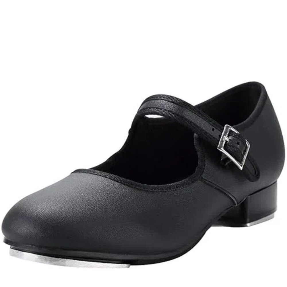 Unisex PU Leather Easy Strap Tap Shoe Dance Shoes for Women and Men